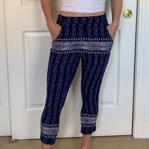 ROXY beach patterned pants